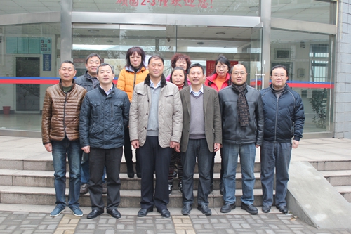 校领导走访慰问春节后勤值班员工2