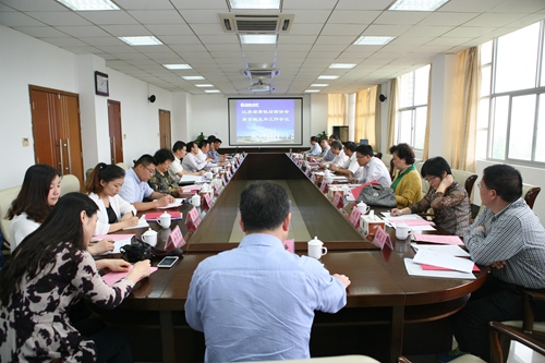 南京城北片工作交流会会议现场