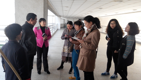 楼宇中心去滨江后勤中心交流学习